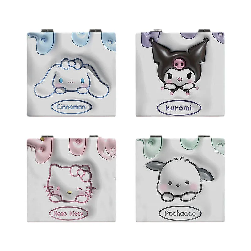 Sanrios My Melody Hello kitty Kawaii Vanity Mirror Girl Heart Student Cartoon Carry Folding Mirror Girlfriend Birthday Present
Sanrios My Melody Hello kitty Kawaii Vanity Mirror Girl Heart Student Cartoon Carry Folding Mirror Girlfriend Birthday Present