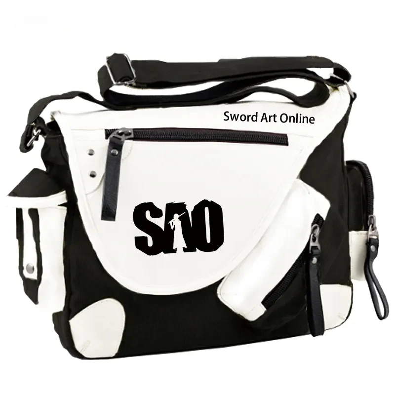 New Sword Art Online Cosplay Bag Kirigaya Kazuto SAO Anime Student Shoulder Bag Travel Laptop Bag Satchel
New Sword Art Online Cosplay Bag Kirigaya Kazuto SAO Anime Student Shoulder Bag Travel Laptop Bag Satchel