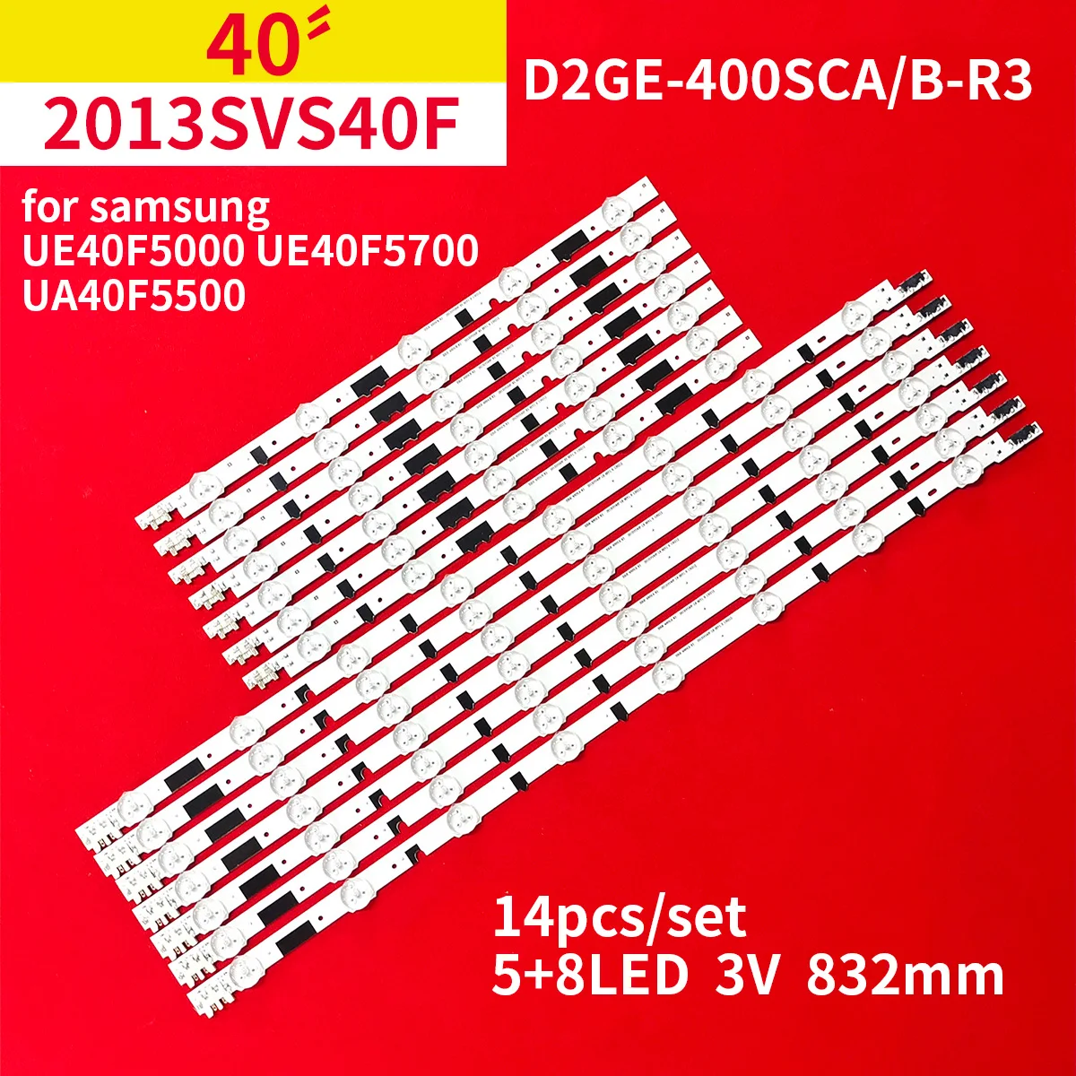 Светодиодная лента для Samsung 40", 14 шт.
Светодиодная лента для Samsung 40", 14 шт.