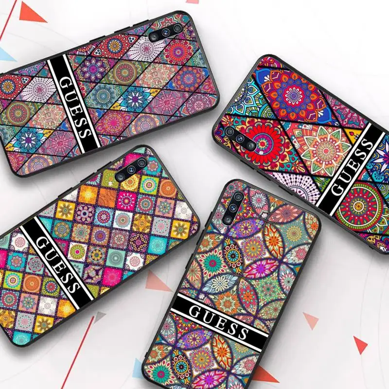 Luxury brand Guess Mandala Flower Totem Art Phone Case for Samsung Galaxy A51 30s a71 A21s A70 10 A30 Capa
Luxury brand Guess Mandala Flower Totem Art Phone Case for Samsung Galaxy A51 30s a71 A21s A70 10 A30 Capa