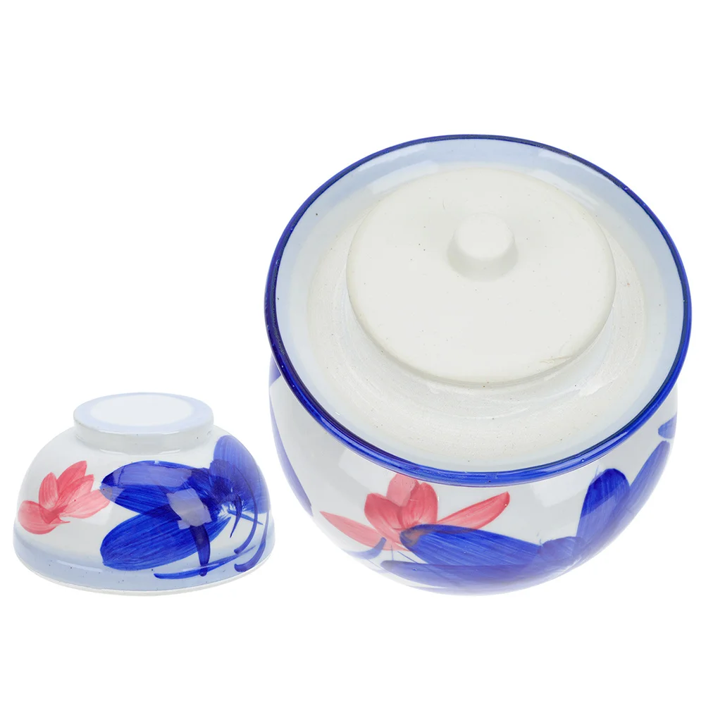Large Capacity Sealed Storage Jar Ceramic Chinese Sauerkraut Can for Kitchen
Large Capacity Sealed Storage Jar Ceramic Chinese Sauerkraut Can for Kitchen