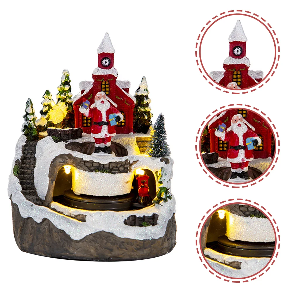 Lighted Musical Snow House 30th Anniversary Gifts for Couples Christmas Santa Claus Train Decor Desk Ornament
Lighted Musical Snow House 30th Anniversary Gifts for Couples Christmas Santa Claus Train Decor Desk Ornament