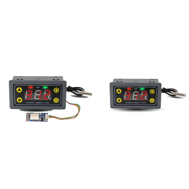 XY-WT02 Remote Thermostat High Precision Temperature Controller Module Cooling And Heating APP Temperature Alarm
XY-WT02 Remote Thermostat High Precision Temperature Controller Module Cooling And Heating APP Temperature Alarm