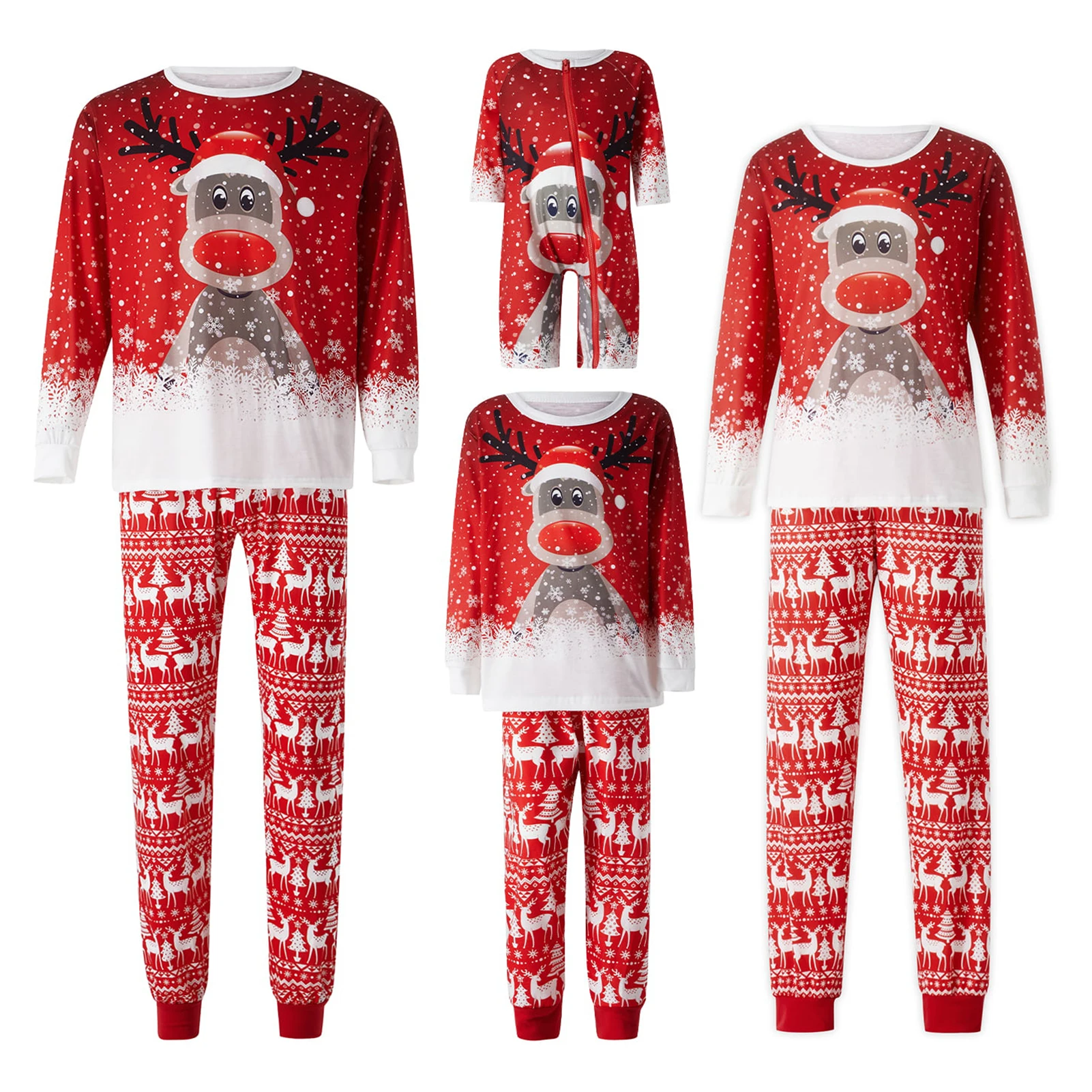 Family Autumn Shirt Top Trousers Loose Fit Elk Printed Long Sleeved Top Pants Casual Elastic Waist Christmas Style Daily Suit
Family Autumn Shirt Top Trousers Loose Fit Elk Printed Long Sleeved Top Pants Casual Elastic Waist Christmas Style Daily Suit