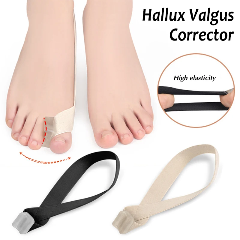 1PC Toe Corrector Daily Wearable Bone Toe Bunion Pain Pull Strap Elastic Hallux Valgus Correction Toe Separator Unisex Foot Care
1PC Toe Corrector Daily Wearable Bone Toe Bunion Pain Pull Strap Elastic Hallux Valgus Correction Toe Separator Unisex Foot Care