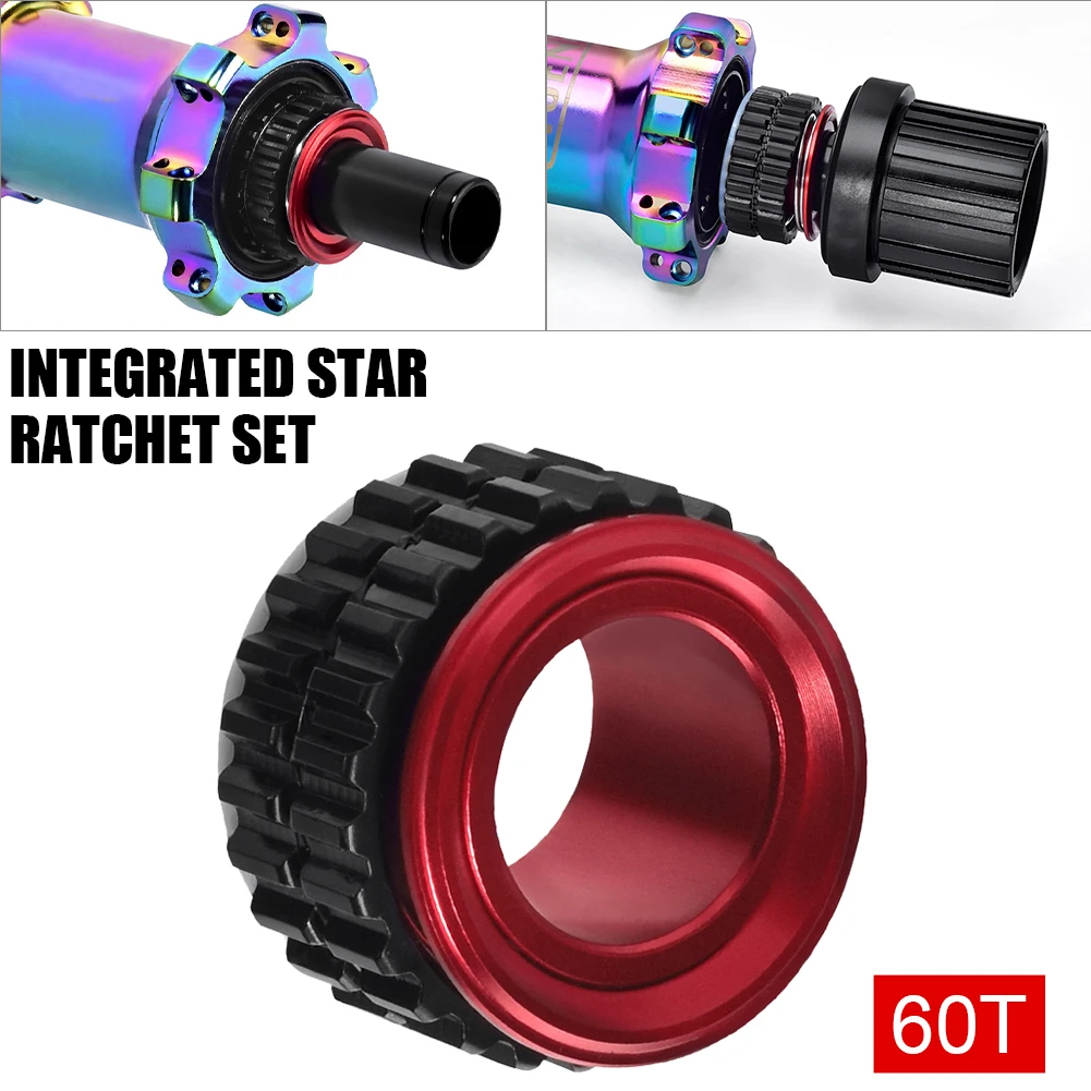 Bicycle Star Ratchet 60T Bike Hub Service Upgrade Kit Cycling Accessories For DT Swiss 190/240S/340/350/440/540 Hubs
Bicycle Star Ratchet 60T Bike Hub Service Upgrade Kit Cycling Accessories For DT Swiss 190/240S/340/350/440/540 Hubs