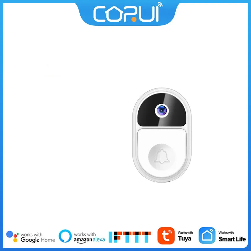 Умный видеодомофон CoRui с Wi-Fi, беспроводной дверной звонок для умного дома, камера видеонаблюдения с ИК-подсветкой
Умный видеодомофон CoRui с Wi-Fi, беспроводной дверной звонок для умного дома, камера видеонаблюдения с ИК-подсветкой
