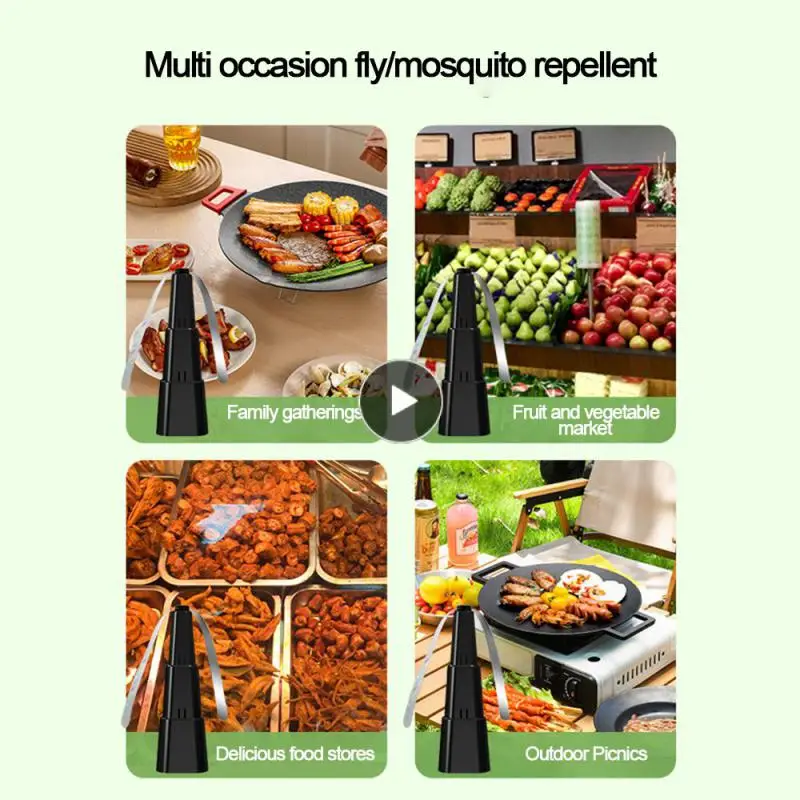 Party Bbq Tables Fly Fans Indoor Outdoor Dinner Deterring Fly Spinner Multi-function Table Top Wasp Repeller Fan
Party Bbq Tables Fly Fans Indoor Outdoor Dinner Deterring Fly Spinner Multi-function Table Top Wasp Repeller Fan