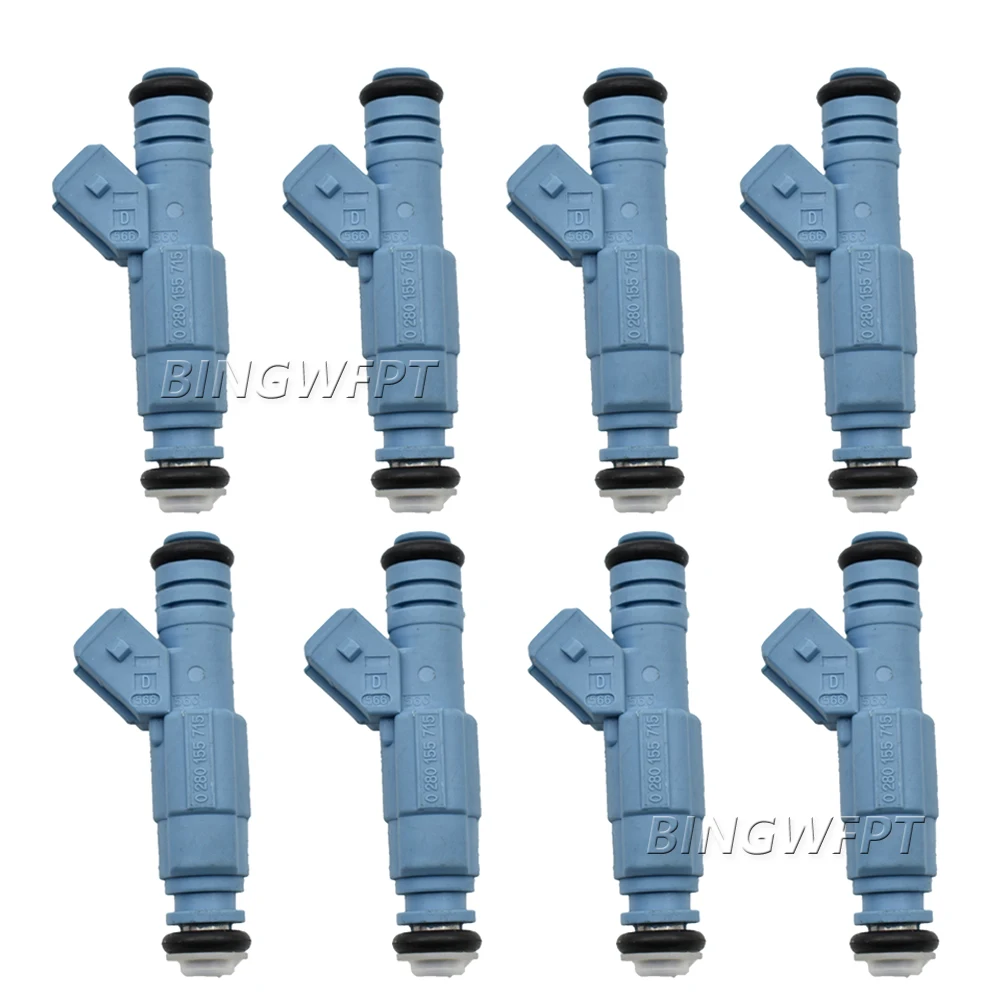 

8PCS Fuel Injectors For Chevrolet For Ford For Pontiac LS1 LT1 5.0L 5.7L 0280155715 0280150947 Car Parts