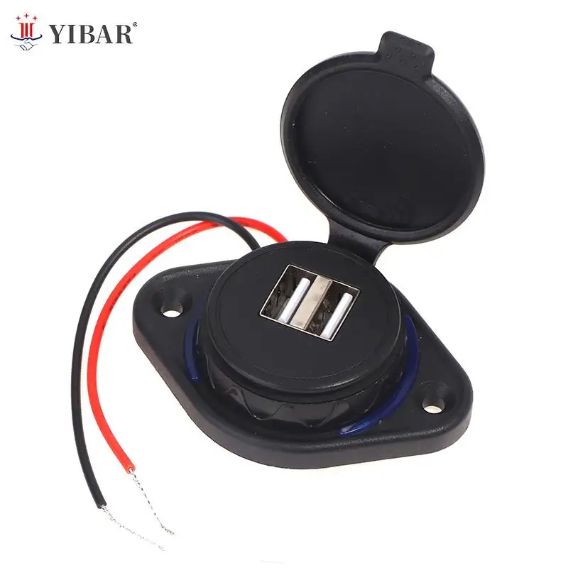Car Charger For Camping Boat Motorhome Caravan 12V Charger Plug DC5V/3.1A Dual USB Ports Charger Socket Modification Accessories
Car Charger For Camping Boat Motorhome Caravan 12V Charger Plug DC5V/3.1A Dual USB Ports Charger Socket Modification Accessories