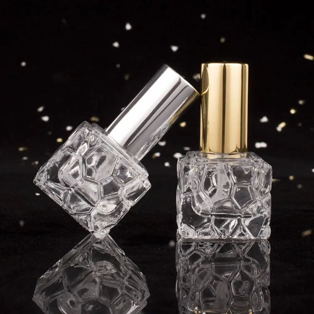 10ml Perfume Spray Bottle Water Cube Plated Gold Mini Travel Portable Perfume Dispenser Bottle Delicate Empty Bottle
10ml Perfume Spray Bottle Water Cube Plated Gold Mini Travel Portable Perfume Dispenser Bottle Delicate Empty Bottle
