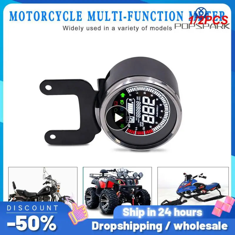 1/2PCS Custom Motorcycle 12V LED LCD Digital Odometer Speedometer Tachometer For Honda Yamaha Suzuki Cafe Racer Bobber
1/2PCS Custom Motorcycle 12V LED LCD Digital Odometer Speedometer Tachometer For Honda Yamaha Suzuki Cafe Racer Bobber