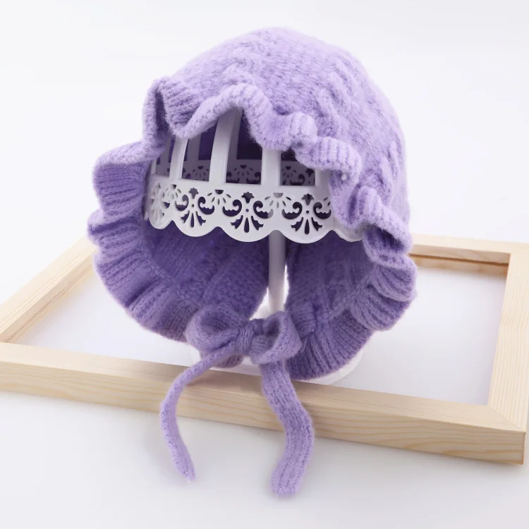 Cute Ruffle Baby Hat Bow Winter Children Hat Knitted Cute Cap For Girls Boys Casual Solid Candy Color Girls Hat Baby Beanies
Cute Ruffle Baby Hat Bow Winter Children Hat Knitted Cute Cap For Girls Boys Casual Solid Candy Color Girls Hat Baby Beanies