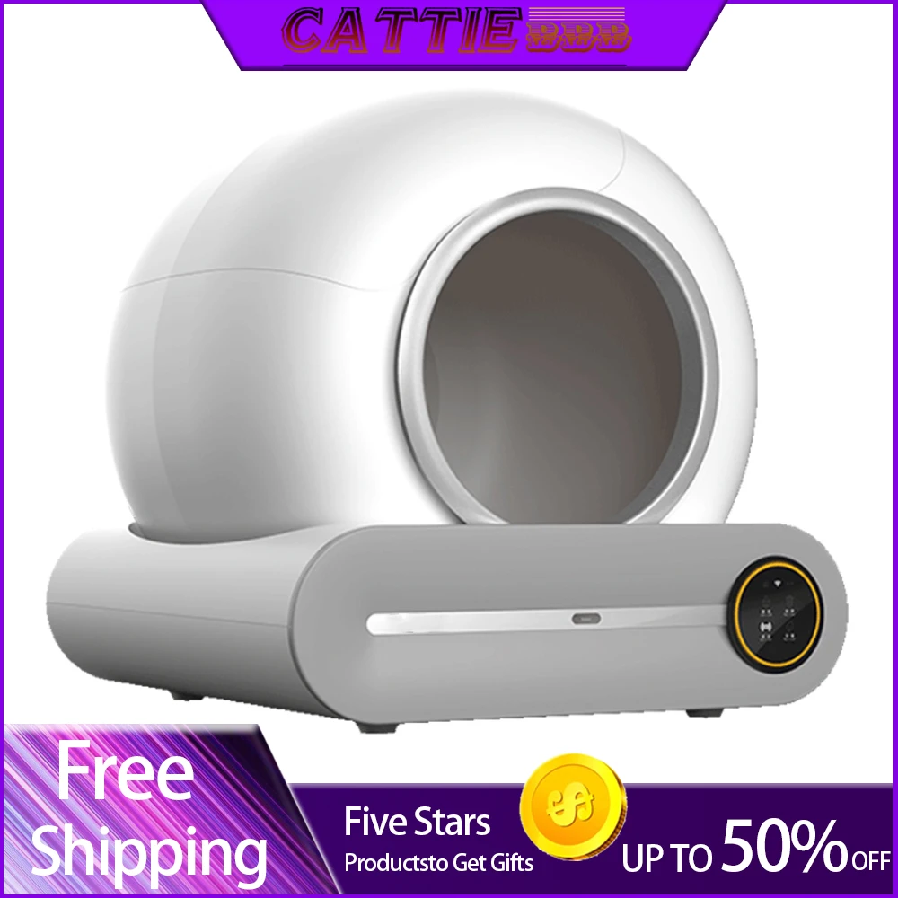 65L APP Automatic Smart Cat Litter Box Self Cleaning App control Pet Toilet Litter Tray Ionic Deodorizer Pet Products
65L APP Automatic Smart Cat Litter Box Self Cleaning App control Pet Toilet Litter Tray Ionic Deodorizer Pet Products