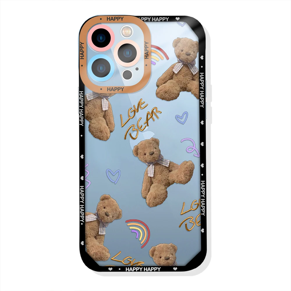 Brown Bear Phone Cases For IPhone 13 12 Mini 11 Pro Max XS X XR 7 8 Plus SE 2020 2022 Transparent Soft TPU Protection Shell
Brown Bear Phone Cases For IPhone 13 12 Mini 11 Pro Max XS X XR 7 8 Plus SE 2020 2022 Transparent Soft TPU Protection Shell
