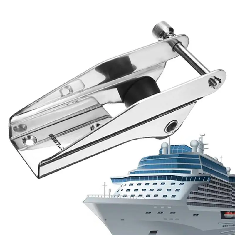 Stainless Steel Anchor Roller Heavy Duty Ship Marine Anchor Frame Anchor Roller Fixed Bracket Marine Docking Hardware
Stainless Steel Anchor Roller Heavy Duty Ship Marine Anchor Frame Anchor Roller Fixed Bracket Marine Docking Hardware