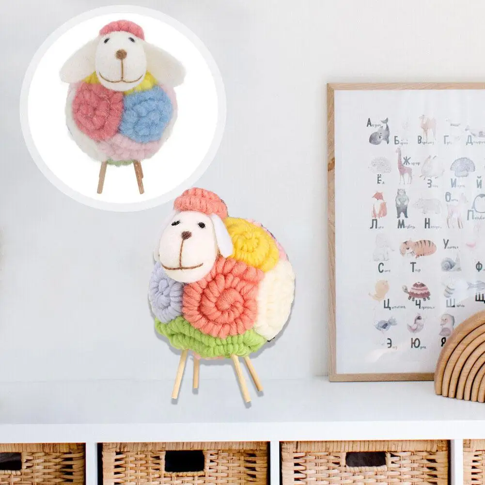 Wool Felt Adorable Sheep Figurine Lamb Lamb Figurine Figurines Desktop Craft Decorations Desktop Cartoon Stuffed J4N5
Wool Felt Adorable Sheep Figurine Lamb Lamb Figurine Figurines Desktop Craft Decorations Desktop Cartoon Stuffed J4N5