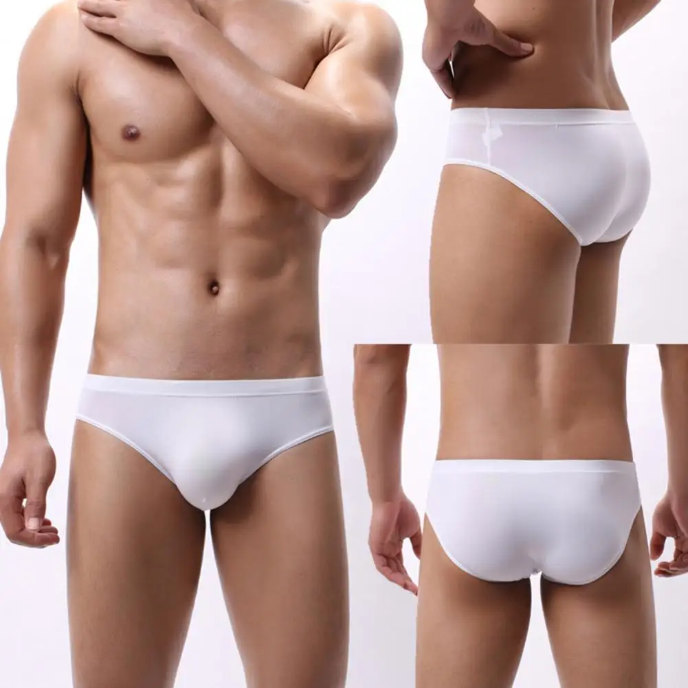 

Male Underwear Charming Breathable High Elasticity Low-waist Smooth Male Panties for Daily Wear Men Underpants Male Underwear
