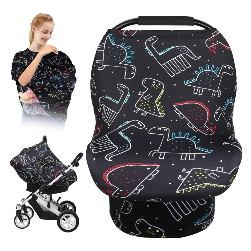 Multifunction Nursing Covers Infant Safety Seat Sunshade Carseat Canopy Cover for Newborn Floral Striped Protable Feeding Cover
Multifunction Nursing Covers Infant Safety Seat Sunshade Carseat Canopy Cover for Newborn Floral Striped Protable Feeding Cover