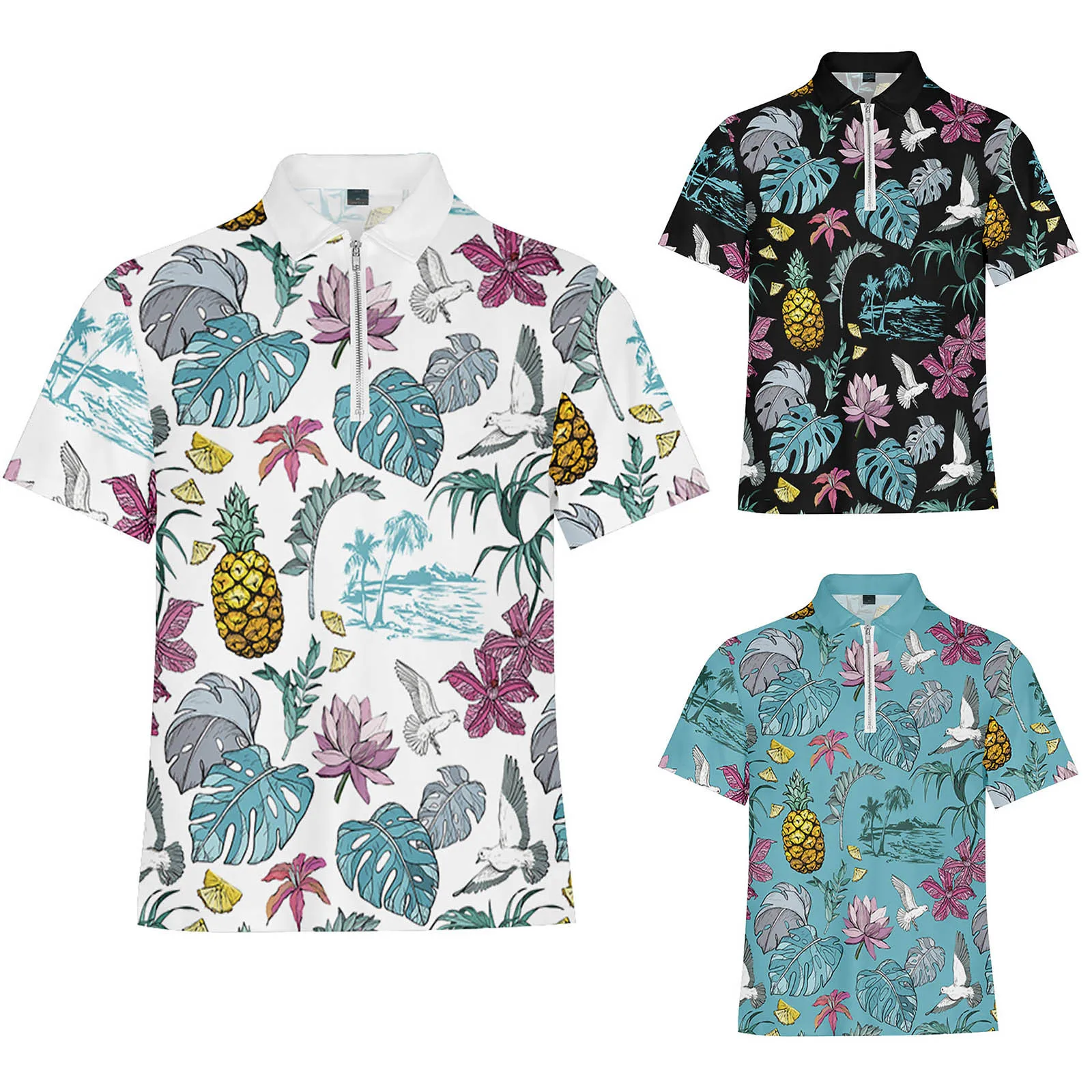 Футболка мужская с отложным воротником, модная Повседневная рубашка с коротким рукавом, деловой топ с принтом, весна-лето
Футболка мужская с отложным воротником, модная Повседневная рубашка с коротким рукавом, деловой топ с принтом, весна-лето