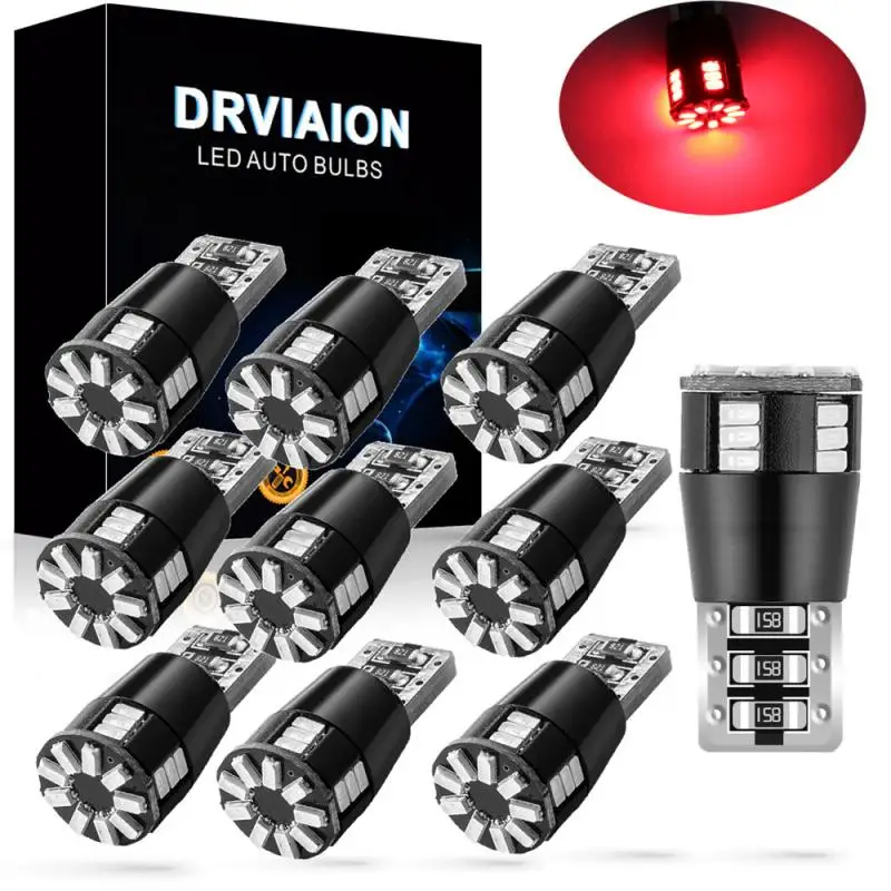 2pcs T10 W5w Canbus Led Light Decoder Anti-flicker No Error 194 24 Smd 3014 Waterproof Mini Lamp Interior Light Car Light
2pcs T10 W5w Canbus Led Light Decoder Anti-flicker No Error 194 24 Smd 3014 Waterproof Mini Lamp Interior Light Car Light