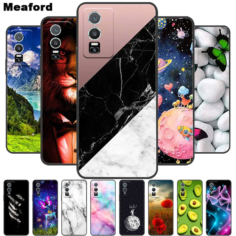 For vivo Y76 5G Case vivoY76 Marble Black Bumper Soft TPU Silicone Cover for vivo V2124 Y 76 Y76 5G Phone Cases Lovely Capas
For vivo Y76 5G Case vivoY76 Marble Black Bumper Soft TPU Silicone Cover for vivo V2124 Y 76 Y76 5G Phone Cases Lovely Capas