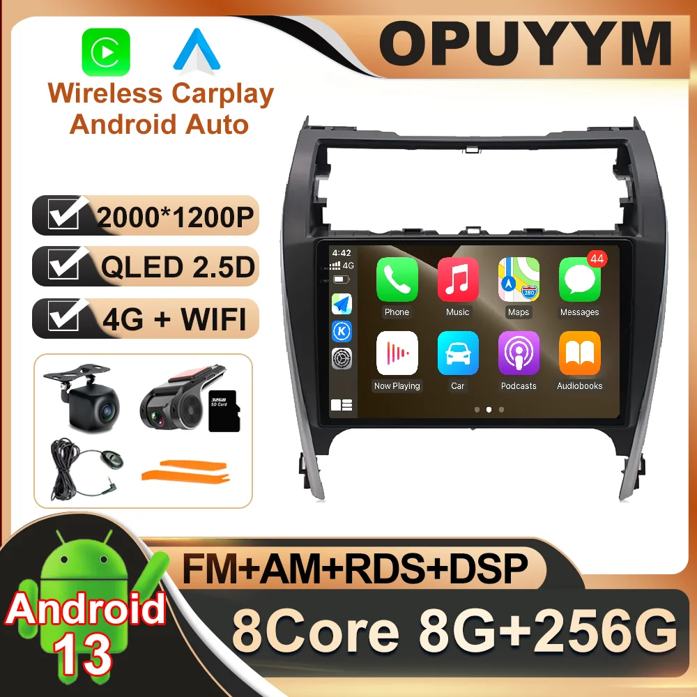 10.1 Inch Android 13 For Toyota Camry 2012 - 2017 Car Radio Stereo WIFI Navigation GPS Autoradio DSP Multimedia Video RDS 4G LTE
10.1 Inch Android 13 For Toyota Camry 2012 - 2017 Car Radio Stereo WIFI Navigation GPS Autoradio DSP Multimedia Video RDS 4G LTE