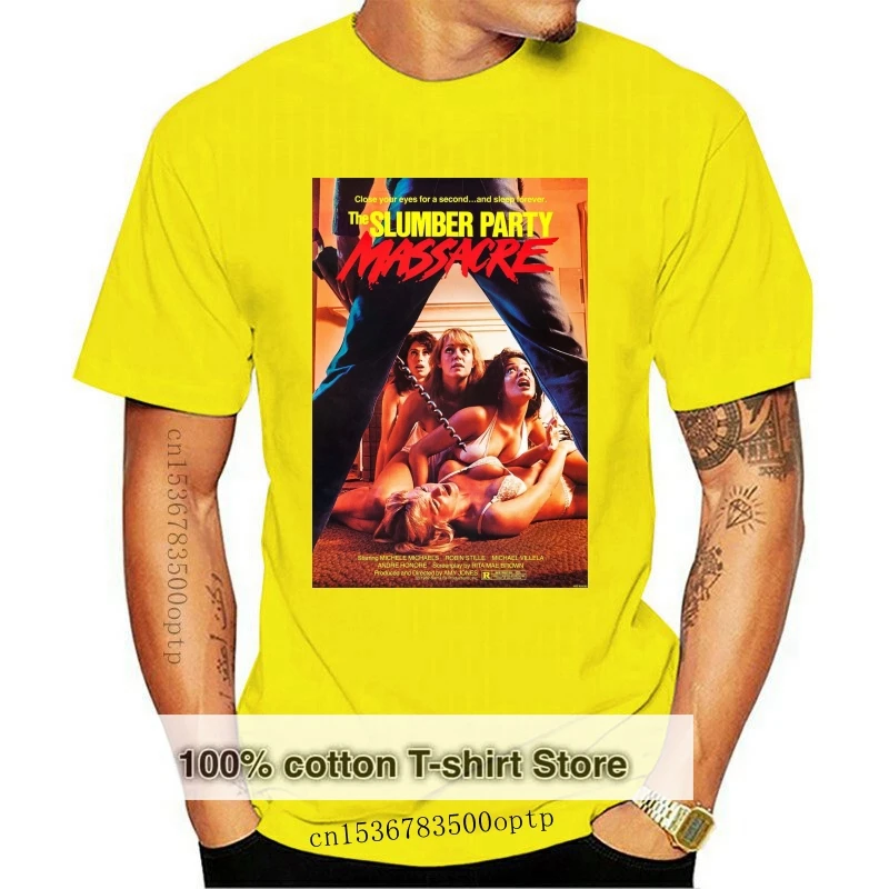 Футболка с классическим фильмом ужасов из фильма о бойне 80S
Футболка с классическим фильмом ужасов из фильма о бойне 80S
