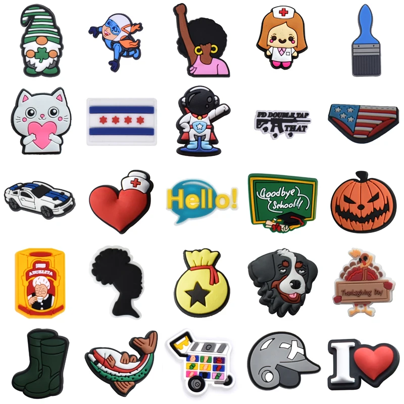 Girl Shoe Charms Packs Kids Gifts Wholesale Bulk Para Pins Men Set Jeans Women Charm Decorations for Crocs Shoes Accessories Boy
Girl Shoe Charms Packs Kids Gifts Wholesale Bulk Para Pins Men Set Jeans Women Charm Decorations for Crocs Shoes Accessories Boy