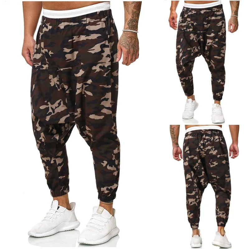 2022 New Mens Camouflage Cross-Pants Mens Baggy Harem Pants Male HipHop Joggers Trousers Man Streetwear Wide Legs Pants M-3XL
2022 New Mens Camouflage Cross-Pants Mens Baggy Harem Pants Male HipHop Joggers Trousers Man Streetwear Wide Legs Pants M-3XL