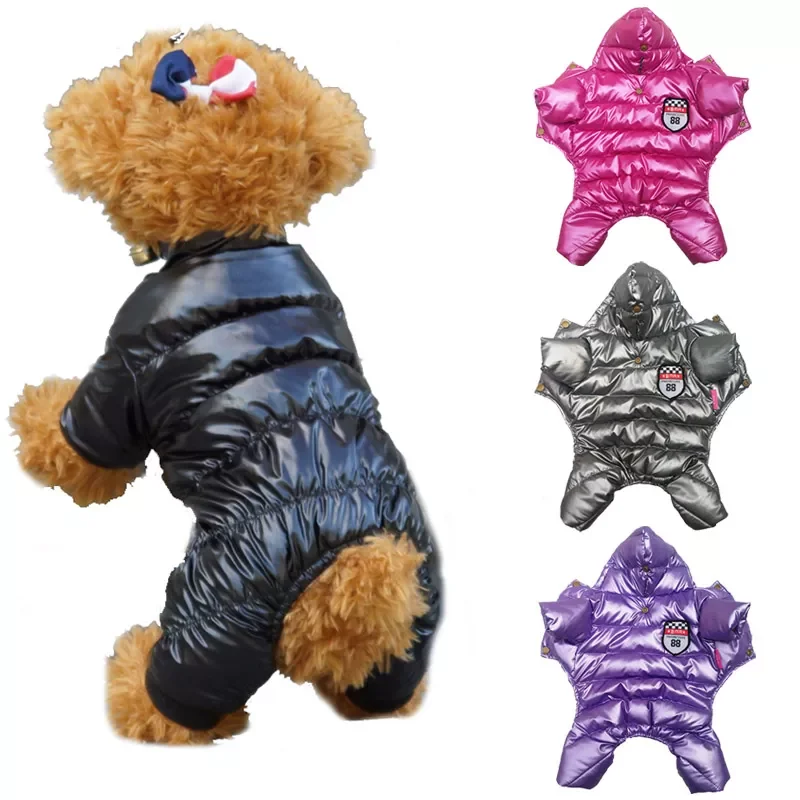 Solid Color Winter Dog Clothes Soft Fleece Lining Warm Dog Jumpsuit Puppy Coat Chihuahua Clothing Pet Dog Winter Coat Size 8-18
Solid Color Winter Dog Clothes Soft Fleece Lining Warm Dog Jumpsuit Puppy Coat Chihuahua Clothing Pet Dog Winter Coat Size 8-18