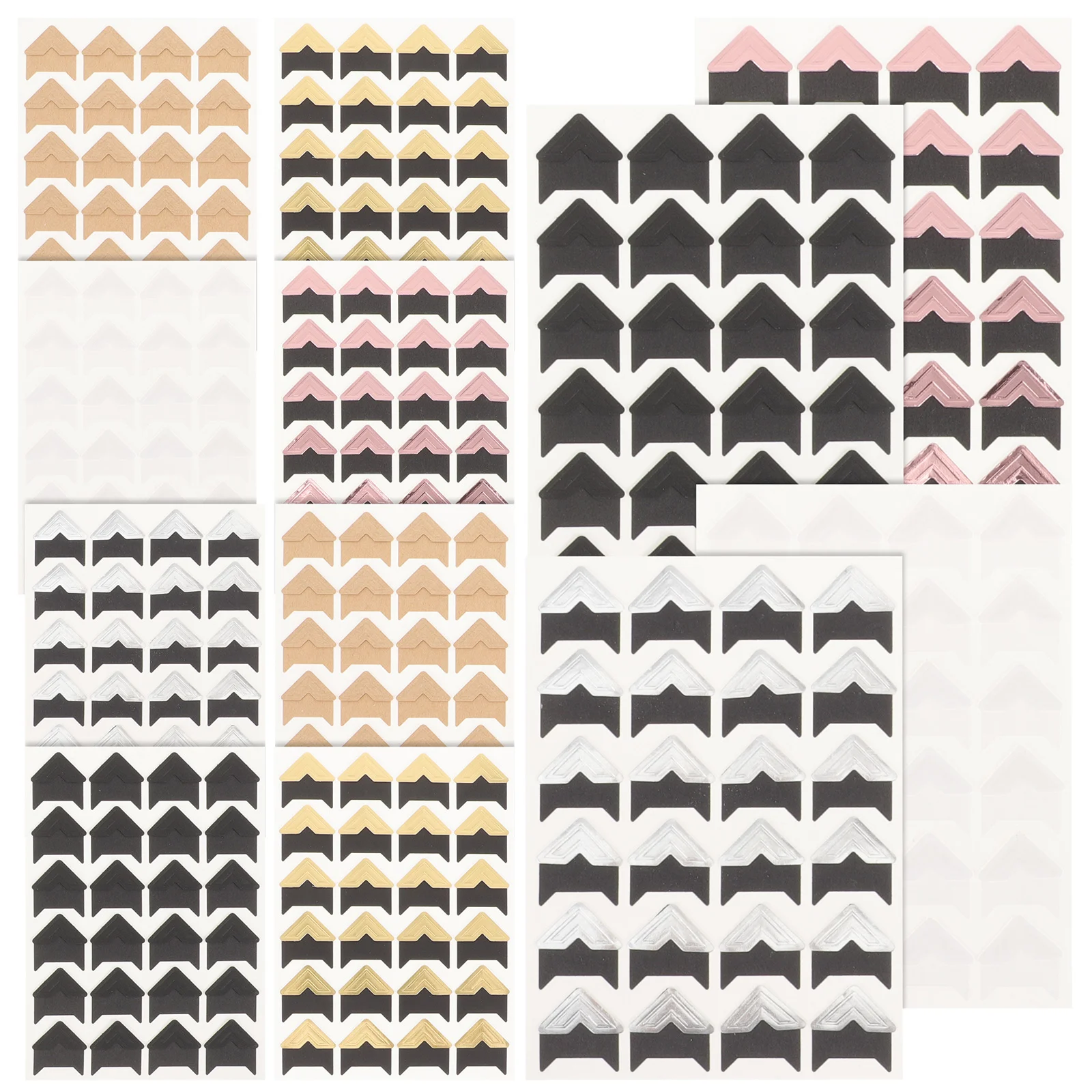 12 Sheets Photo Corner Stickers White Accessories Guards Scrapbook Corners Picture Self Adhesive Paper Album
12 Sheets Photo Corner Stickers White Accessories Guards Scrapbook Corners Picture Self Adhesive Paper Album