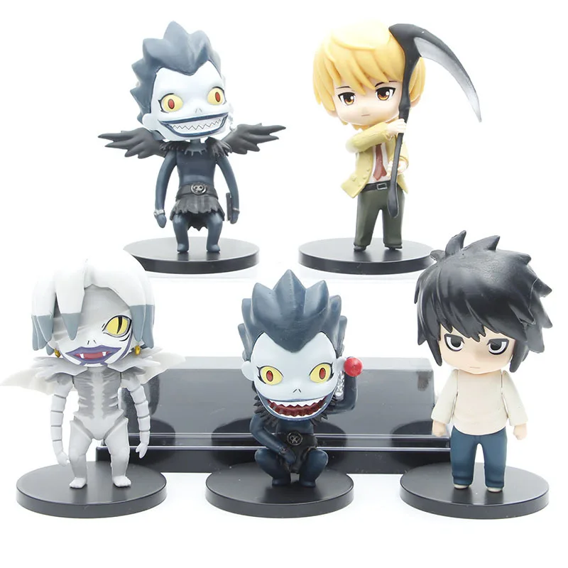 5Pcs/set Death God Thiogram 4 Inch Figures Hand-made Night God Moon REM Animation Peripheral Model Cake Topper Decor Toys
5Pcs/set Death God Thiogram 4 Inch Figures Hand-made Night God Moon REM Animation Peripheral Model Cake Topper Decor Toys