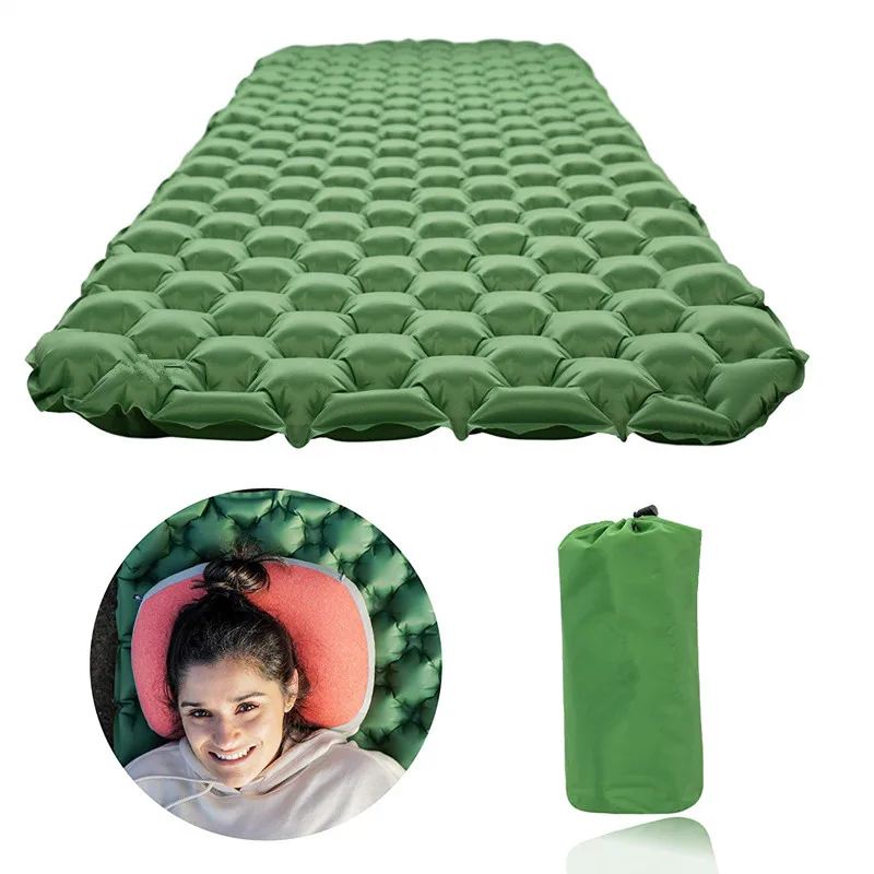 Compact Camping Sleeping Pad-Ultralight Backpacking Air Mattress Sleeping Mat for Hiking CampingTraveling & Outdoor Activities
Compact Camping Sleeping Pad-Ultralight Backpacking Air Mattress Sleeping Mat for Hiking CampingTraveling & Outdoor Activities