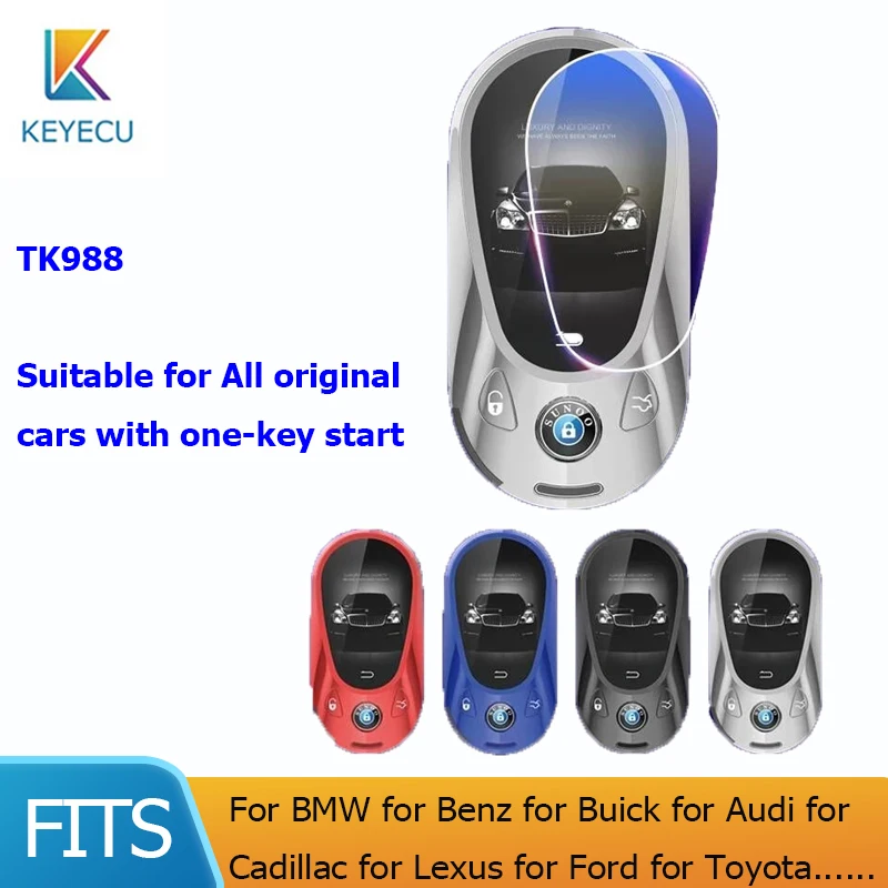 KEYECU для Mercedes-Benz S Class 500L S450L для BMW Audi Lexus Land Rover Toyota Модернизированный умный сенсорный ЖК-экран ключ CoverTK988
KEYECU для Mercedes-Benz S Class 500L S450L для BMW Audi Lexus Land Rover Toyota Модернизированный умный сенсорный ЖК-экран ключ CoverTK988