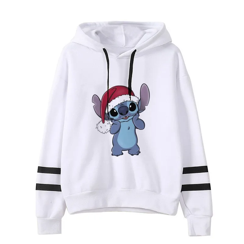 Disney Stitch Christmas Santa Stitch Kawaii Women's Sweatshirts Harajuku Sweatshirts Fashion Hooded Cartoon Sweatshirts
Disney Stitch Christmas Santa Stitch Kawaii Women's Sweatshirts Harajuku Sweatshirts Fashion Hooded Cartoon Sweatshirts