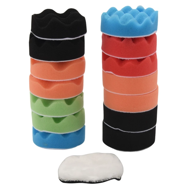 Fashion15 Pcs 80Mm (3Inch) Buffing Polishing Sponge Pads Kit For Car Polisher Buffer New
Fashion15 Pcs 80Mm (3Inch) Buffing Polishing Sponge Pads Kit For Car Polisher Buffer New