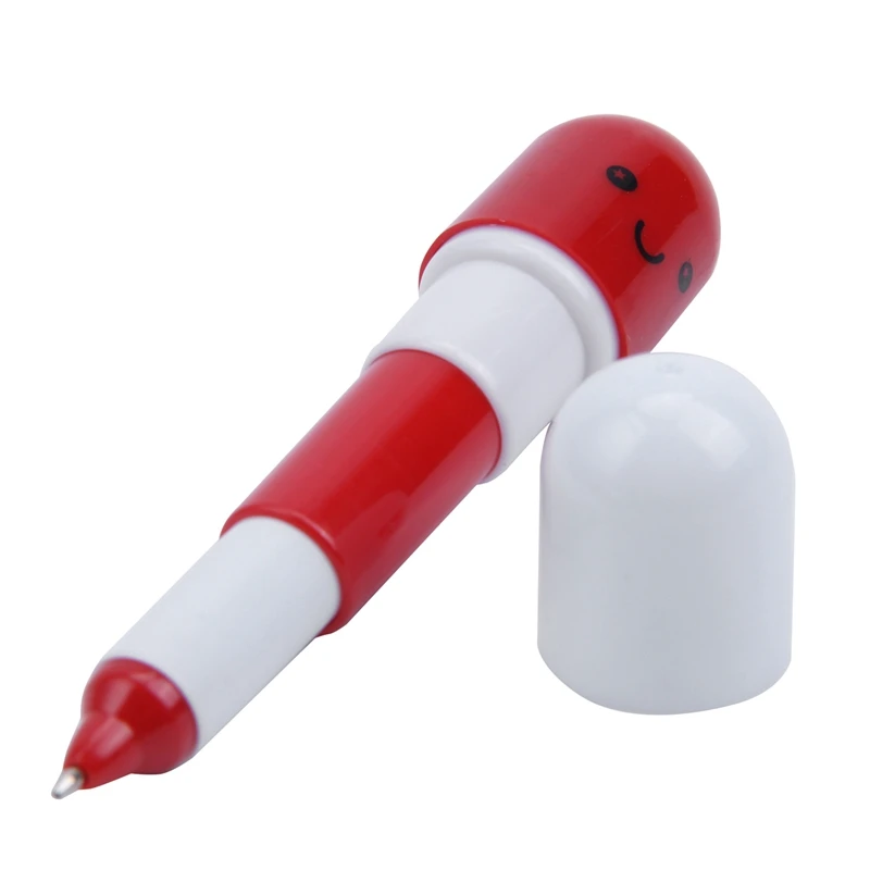 48Pcs Vitamin Pill Ballpoint Pen, Novelty Retractable Gift Ball Pen With Smiling Face Cute Cartoon Emotion
48Pcs Vitamin Pill Ballpoint Pen, Novelty Retractable Gift Ball Pen With Smiling Face Cute Cartoon Emotion