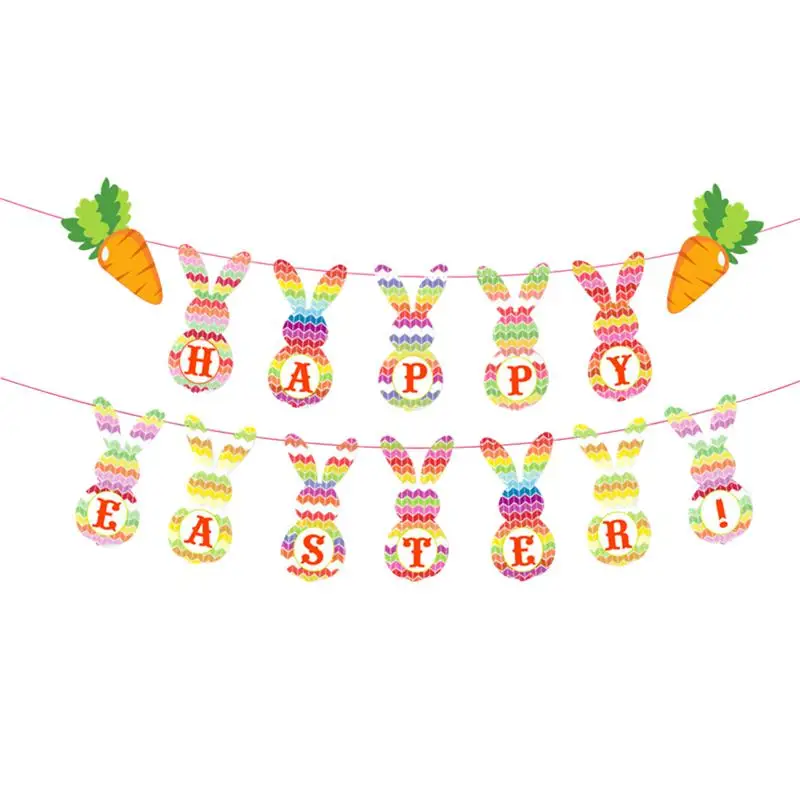 Banner Decoration Animal Shape Cartoon Easter Banner DIY Hanging Flag Pendant for Home Shop 
Banner Decoration Animal Shape Cartoon Easter Banner DIY Hanging Flag Pendant for Home Shop