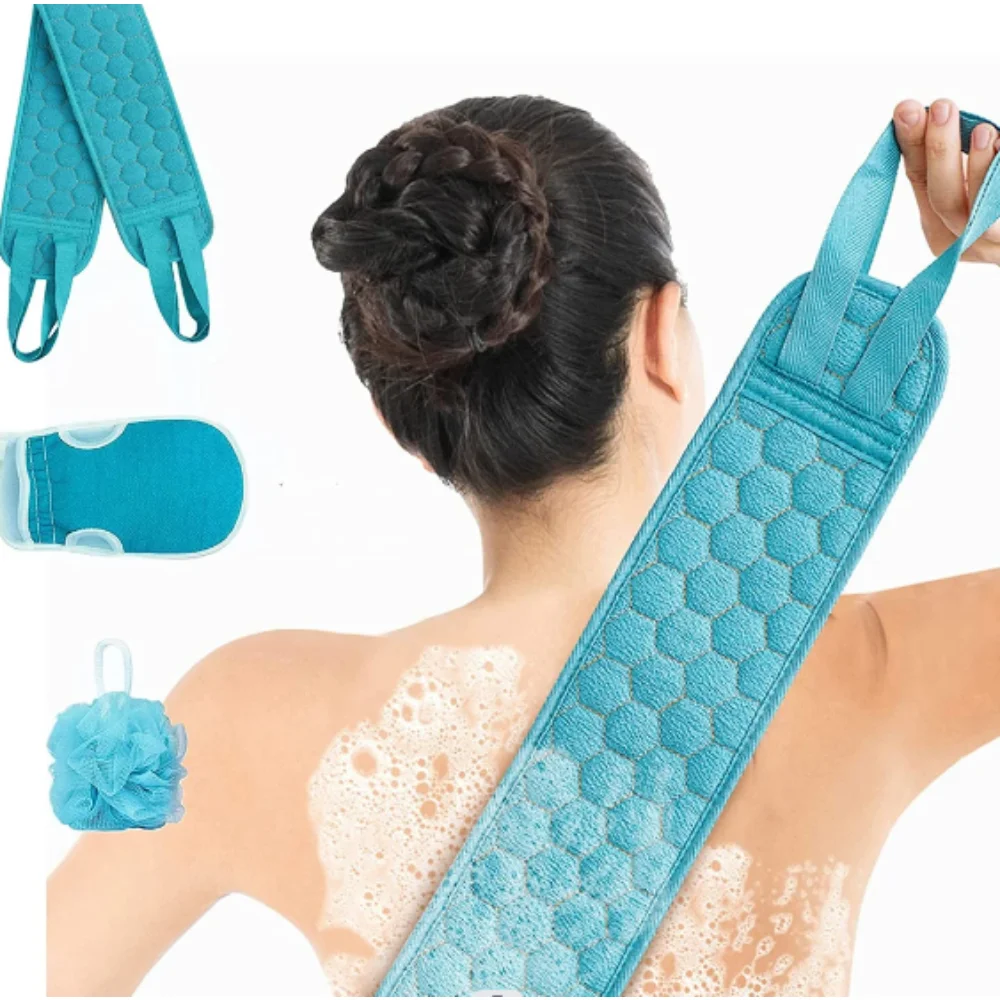 3pcs/set Body Scrubber Set Bath Glove Shower Brush Exfoliating Scrub Sponge Suit Exfoliator Massager Dead Skin Removal Bath Tool
3pcs/set Body Scrubber Set Bath Glove Shower Brush Exfoliating Scrub Sponge Suit Exfoliator Massager Dead Skin Removal Bath Tool