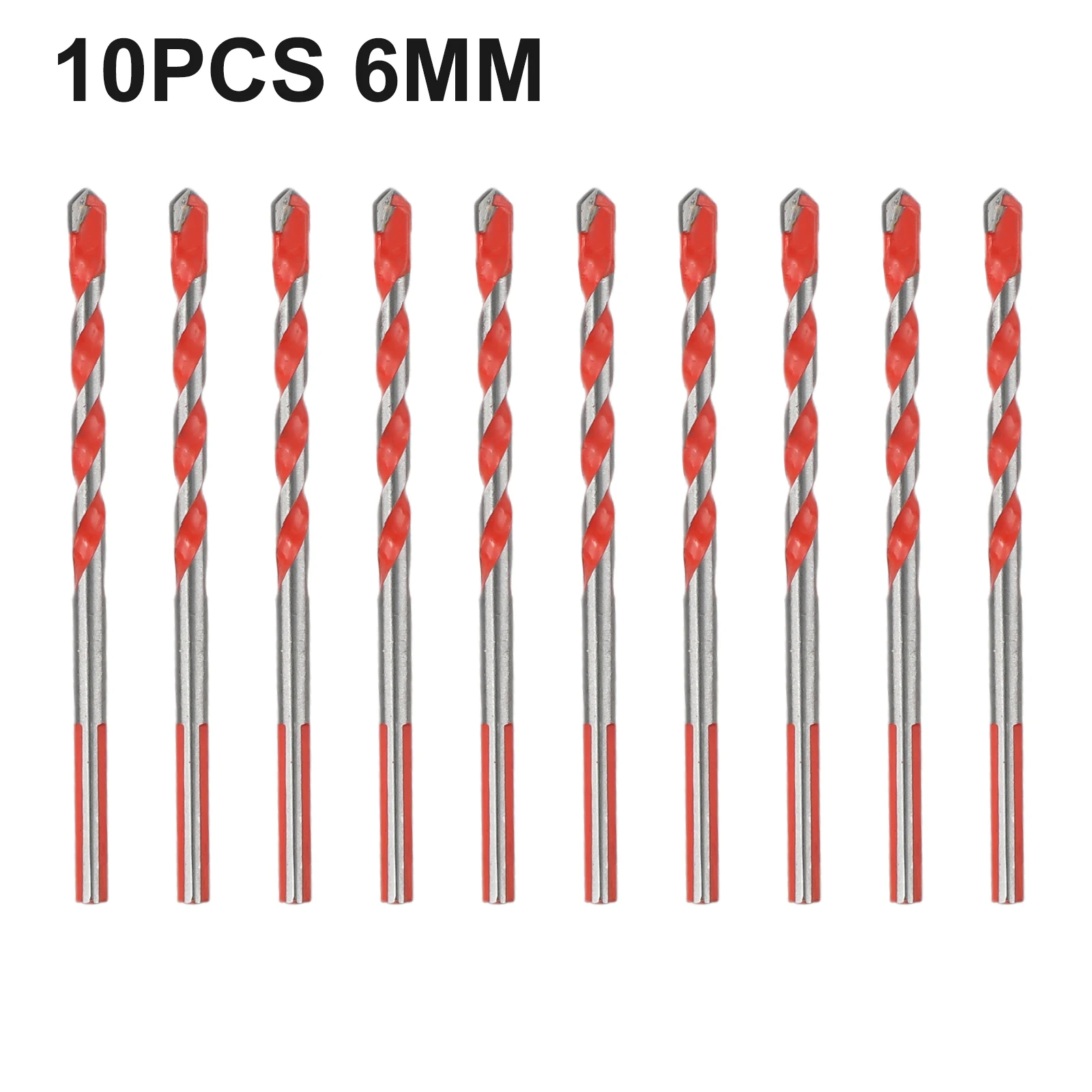 10pcs 6mm Multifunction Drill Bits Triangle Center Drill Bit Ceramic For Wall Glass Metal Wood Punching Hole Drlling Working
10pcs 6mm Multifunction Drill Bits Triangle Center Drill Bit Ceramic For Wall Glass Metal Wood Punching Hole Drlling Working