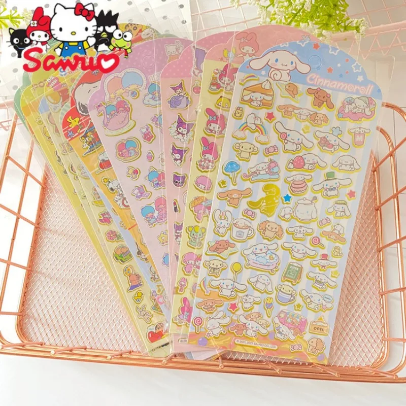 Sanrio Melody Kuromi Hello Kitty Cinnamoroll Pochacco Corner Big Ear Dog Sticker Gemini Kids Sticker Hot Stamping Palm Sticker
Sanrio Melody Kuromi Hello Kitty Cinnamoroll Pochacco Corner Big Ear Dog Sticker Gemini Kids Sticker Hot Stamping Palm Sticker