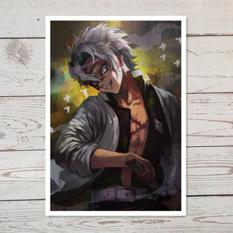 Anime Demon Slayer Poster Sticker Aesthetic Decor Poster Home Room Painting Wall Stickers Tanjirou Anime Lovers Collection
Anime Demon Slayer Poster Sticker Aesthetic Decor Poster Home Room Painting Wall Stickers Tanjirou Anime Lovers Collection