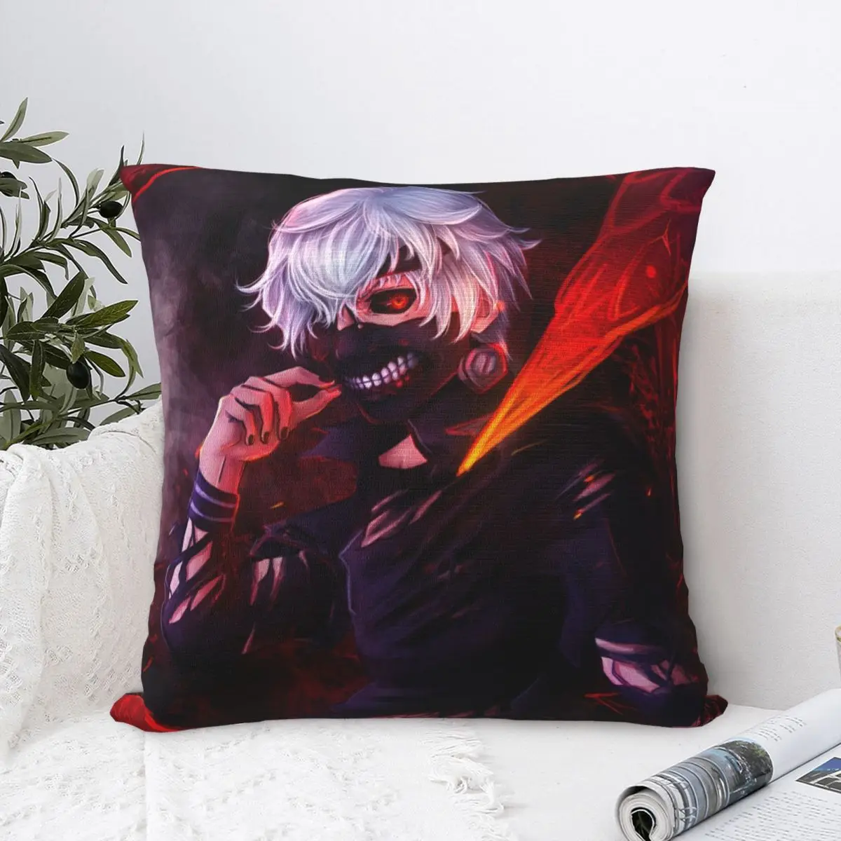Tokyo Ghoul Hug Pillowcase Backpack Cojines Bedroom DIY Printed Car Throw Pillow Case Decorative
Tokyo Ghoul Hug Pillowcase Backpack Cojines Bedroom DIY Printed Car Throw Pillow Case Decorative