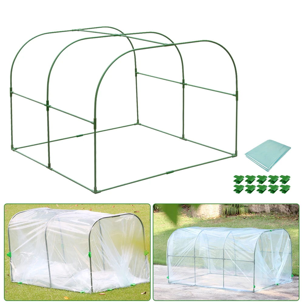 Portable Green House Frost Greenhouse For Plants Tunnel Green House Winter Gardening Plant House Plant Covers Hoop
Portable Green House Frost Greenhouse For Plants Tunnel Green House Winter Gardening Plant House Plant Covers Hoop