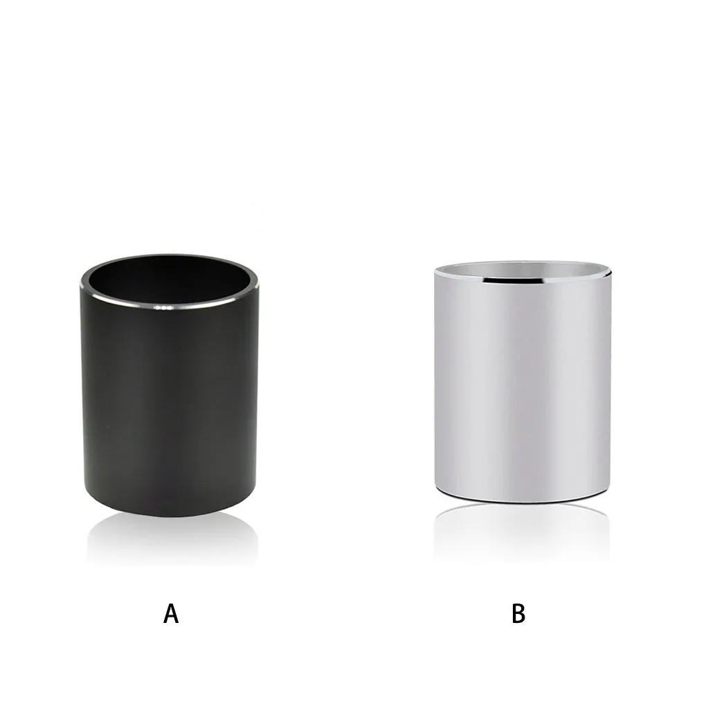 Aluminium Alloy Pen Holder Round Pencil Container Multifunction Organizer Containers Stationery Black 100x80x2 5MM
Aluminium Alloy Pen Holder Round Pencil Container Multifunction Organizer Containers Stationery Black 100x80x2 5MM