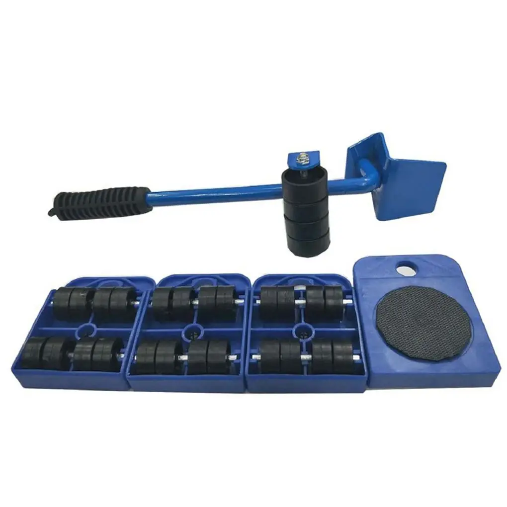 5Pcs Wheeled Corner Movers Hand Tool Furniture Transport Lifter Wheel Slides Mover Rollers Kit Home 
5Pcs Wheeled Corner Movers Hand Tool Furniture Transport Lifter Wheel Slides Mover Rollers Kit Home