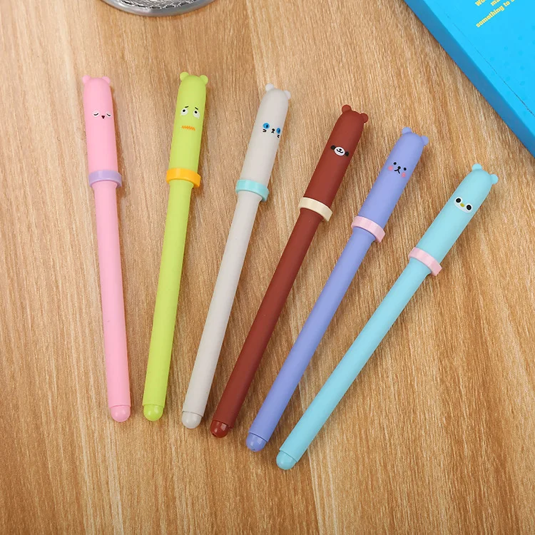 Cute Cartoon Unisex Pen Creative Animation Pen Black Water-based Pen Male and Female Students Pen Kawaii Office School Supplies
Cute Cartoon Unisex Pen Creative Animation Pen Black Water-based Pen Male and Female Students Pen Kawaii Office School Supplies