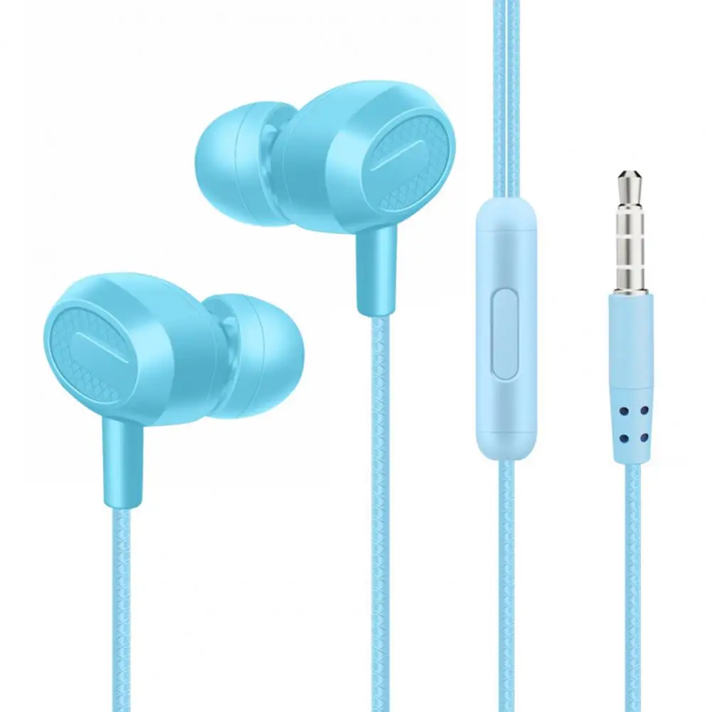L204 Wired Earphone In-ear Powerful Bass Dual Drive 3.5mm Sports Stereo Earbuds with Mic Headphones for Mobile Phone
L204 Wired Earphone In-ear Powerful Bass Dual Drive 3.5mm Sports Stereo Earbuds with Mic Headphones for Mobile Phone