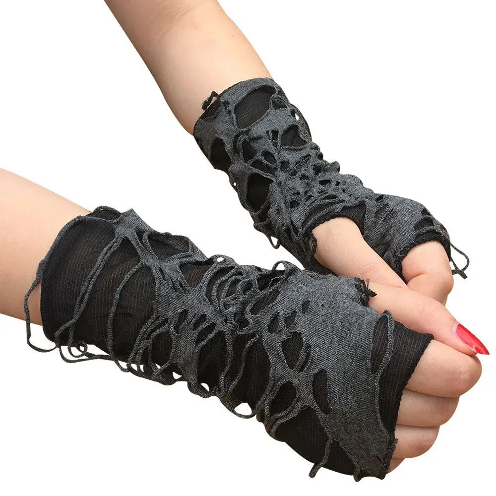 Masquerade Cosplay Party Gothic Arm Warmer Fingerless Long Halloween Gloves Punk Mittens Beggar Style Hole
Masquerade Cosplay Party Gothic Arm Warmer Fingerless Long Halloween Gloves Punk Mittens Beggar Style Hole